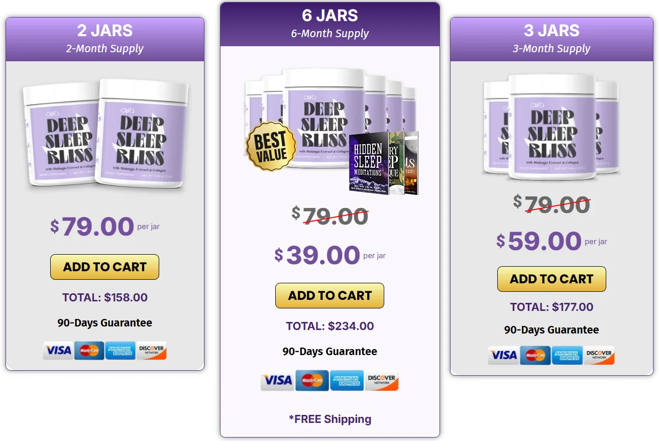 DeepSleep Bliss Official Website USA